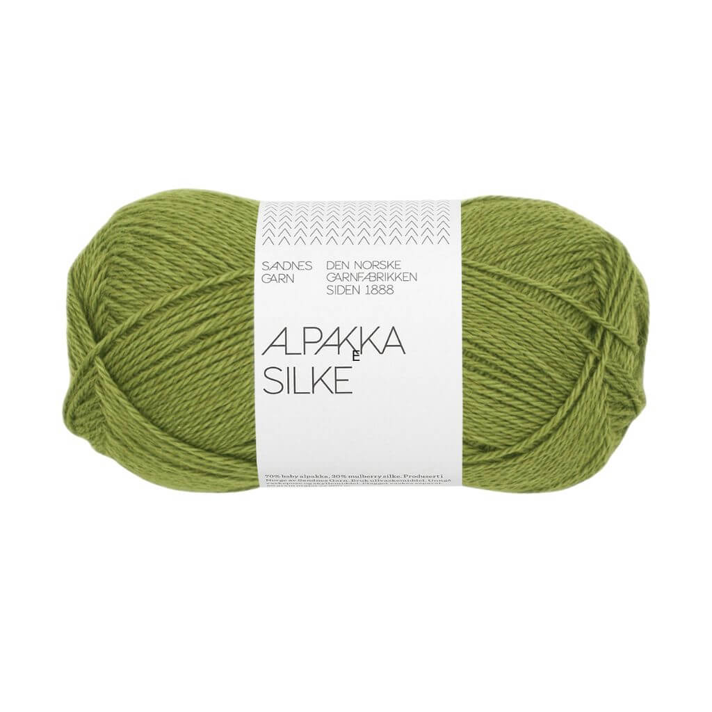 Sandnes Garn 9564 - matcha Sandnes Garn Alpakka Silke 50 g Lieblingsgarn