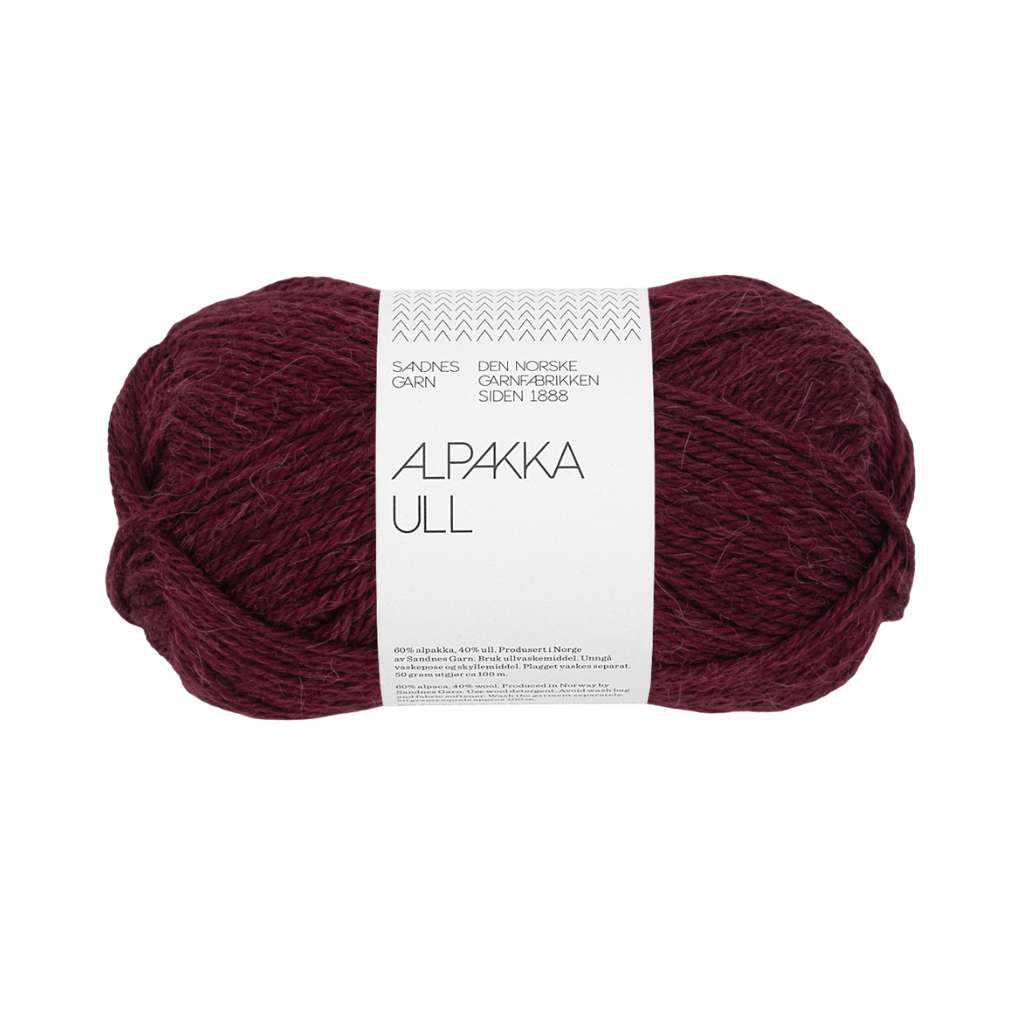 Sandnes Garn 4372 - deep burgundy Sandnes Garn Alpakka Ull 50 g Lieblingsgarn