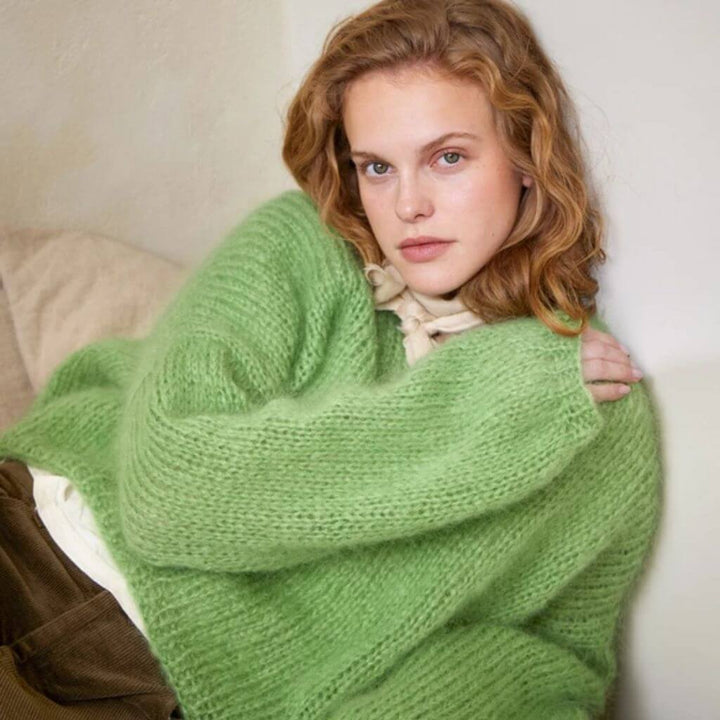 Sandnes Garn Damen Strickjacke Facile Sweater Chunky Strickanleitung - Sandnes Garn (Heft) Lieblingsgarn