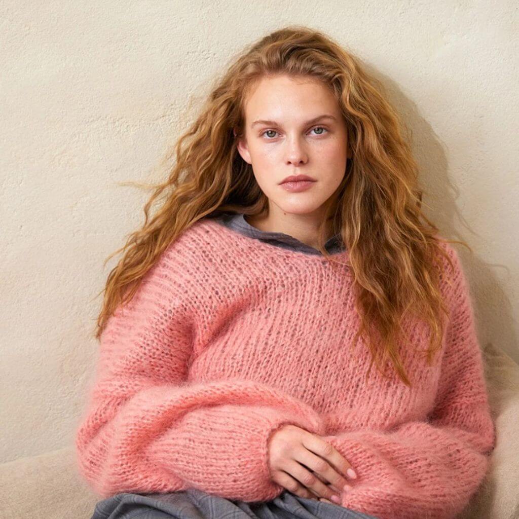 Sandnes Garn Damen Strickjacke Facile Sweater Chunky Strickanleitung - Sandnes Garn (Heft) Lieblingsgarn