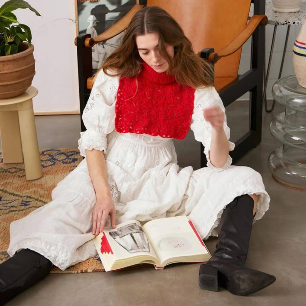 Sandnes Garn Pattern Schalkragen Fleur Neck Häkelanleitung - Sandnes Garn (Heft) Lieblingsgarn