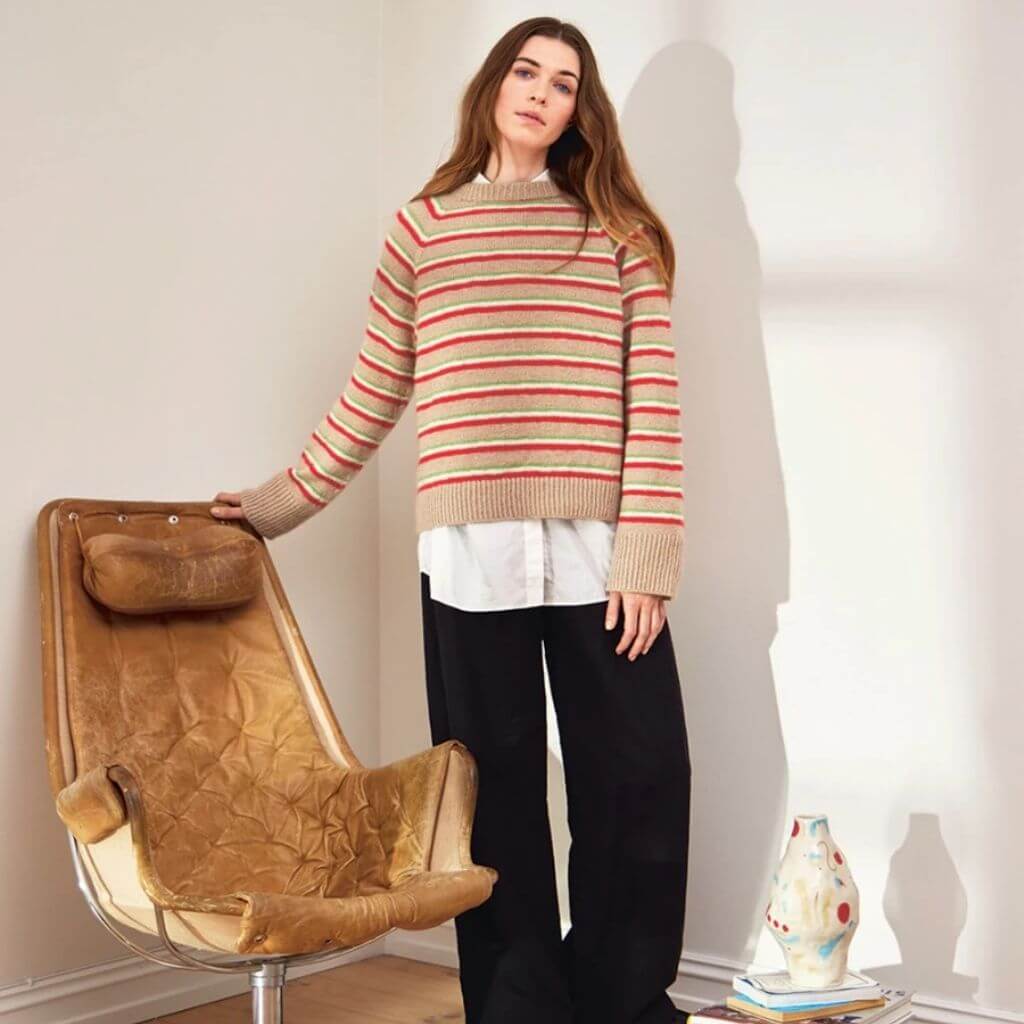 Sandnes Garn Damen Pullover North Sweater Strickanleitung - Sandnes Garn (Heft) Lieblingsgarn