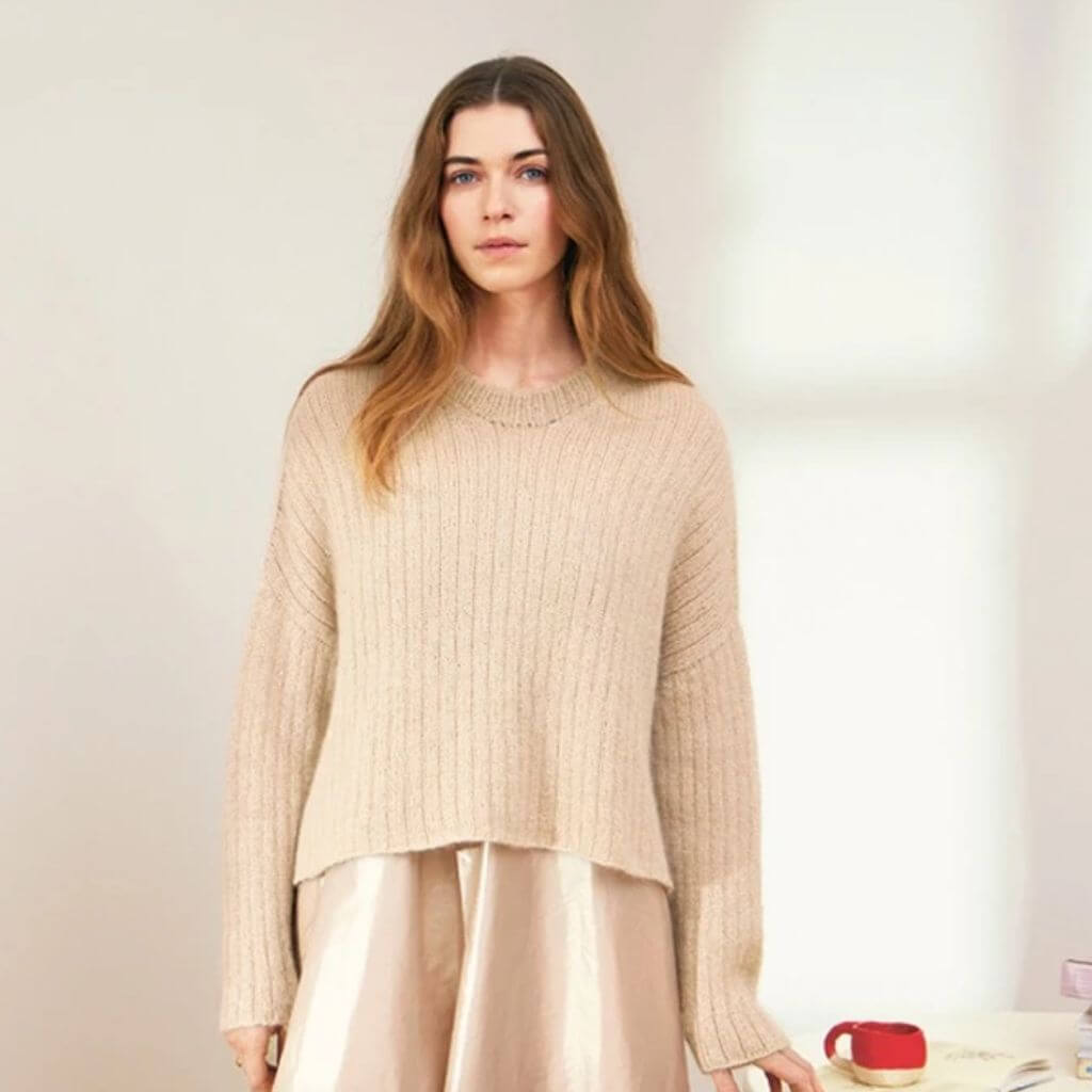 Sandnes Garn Damen Pullover Hilda Sweater Strickanleitung - Sandnes Garn (Heft) Lieblingsgarn