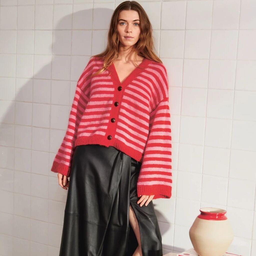 Sandnes Garn Damen Strickejacke Hilton Cardigan Strickanleitung - Sandnes Garn (Heft) Lieblingsgarn