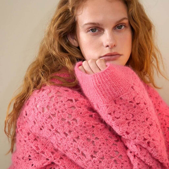 Sandnes Garn Pattern Damen Strickjacke Fleur Cardigan Häkelanleitung - Sandnes Garn (Heft) Lieblingsgarn