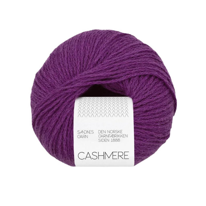 Sandnes Garn Cashmere, Farbe 5045  plum – Kaschmir bei Lieblingsgarn