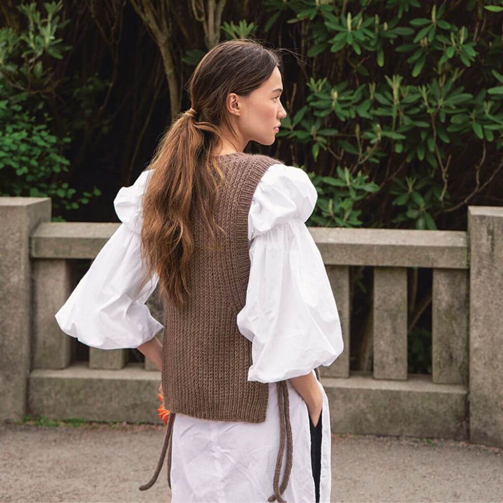 Sandnes Garn Pattern Damen Pullunder Helle Slipover Strickanleitung - Sandnes Garn (Heft) Lieblingsgarn