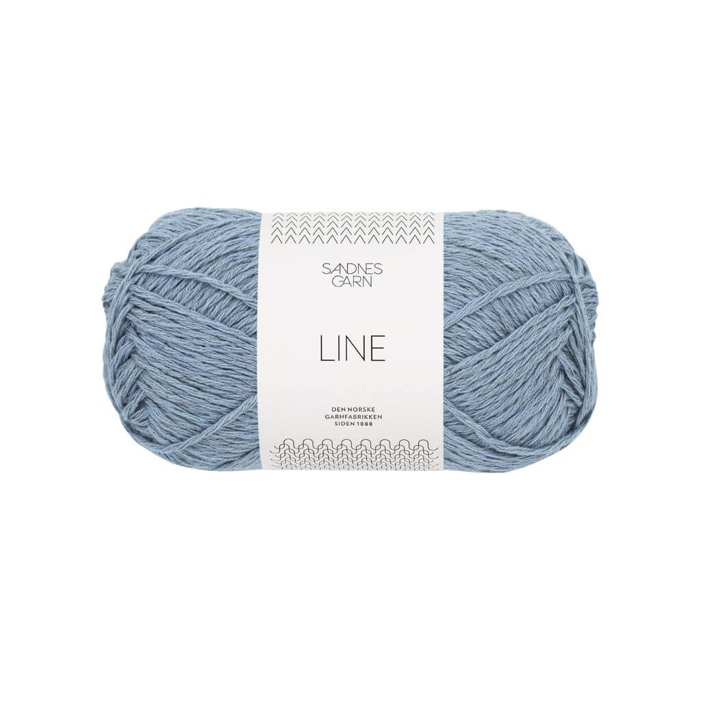 Sandnes Garn 6032 - Blå Hortensia Sandnes Garn Line - 50g Lieblingsgarn
