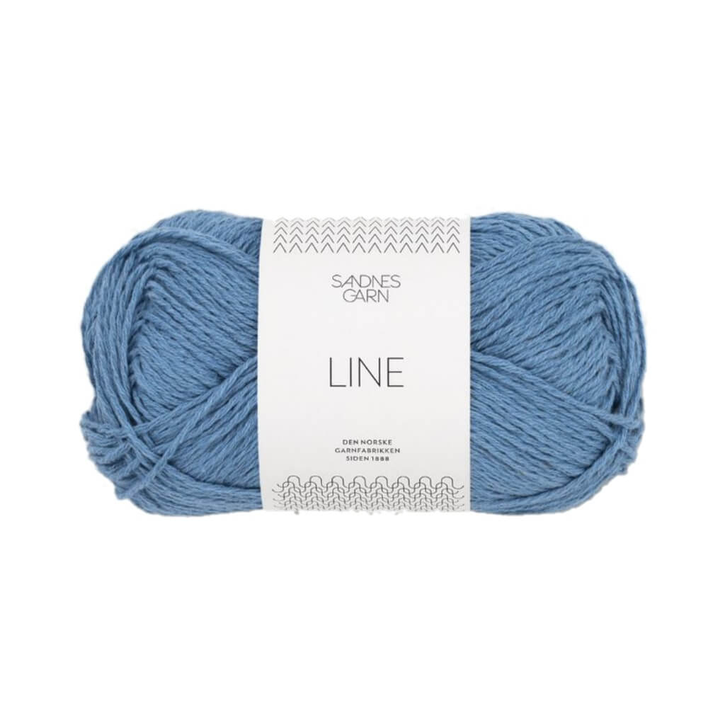 Sandnes Garn 6044 - Regatta Blau Sandnes Garn Line - 50g Lieblingsgarn