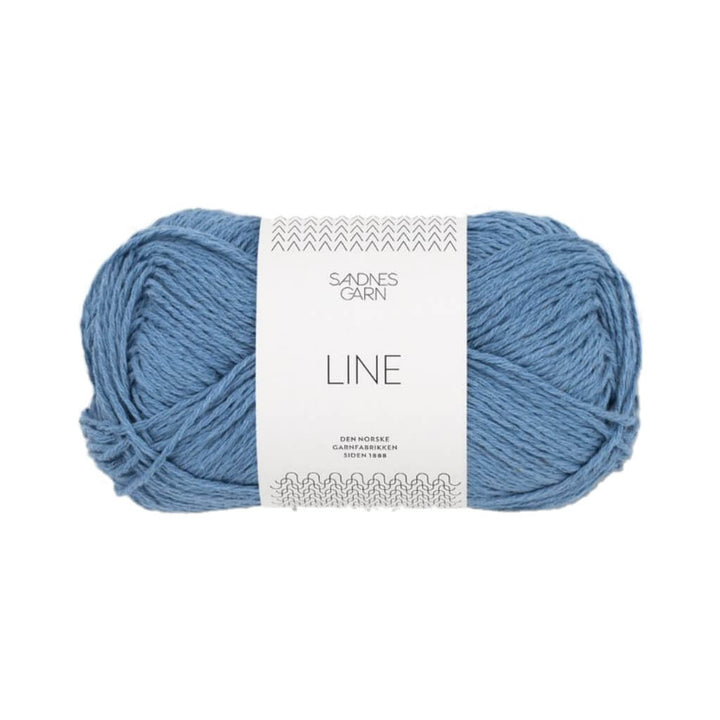 Sandnes Garn 6044 - Regatta Blau Sandnes Garn Line - 50g Lieblingsgarn