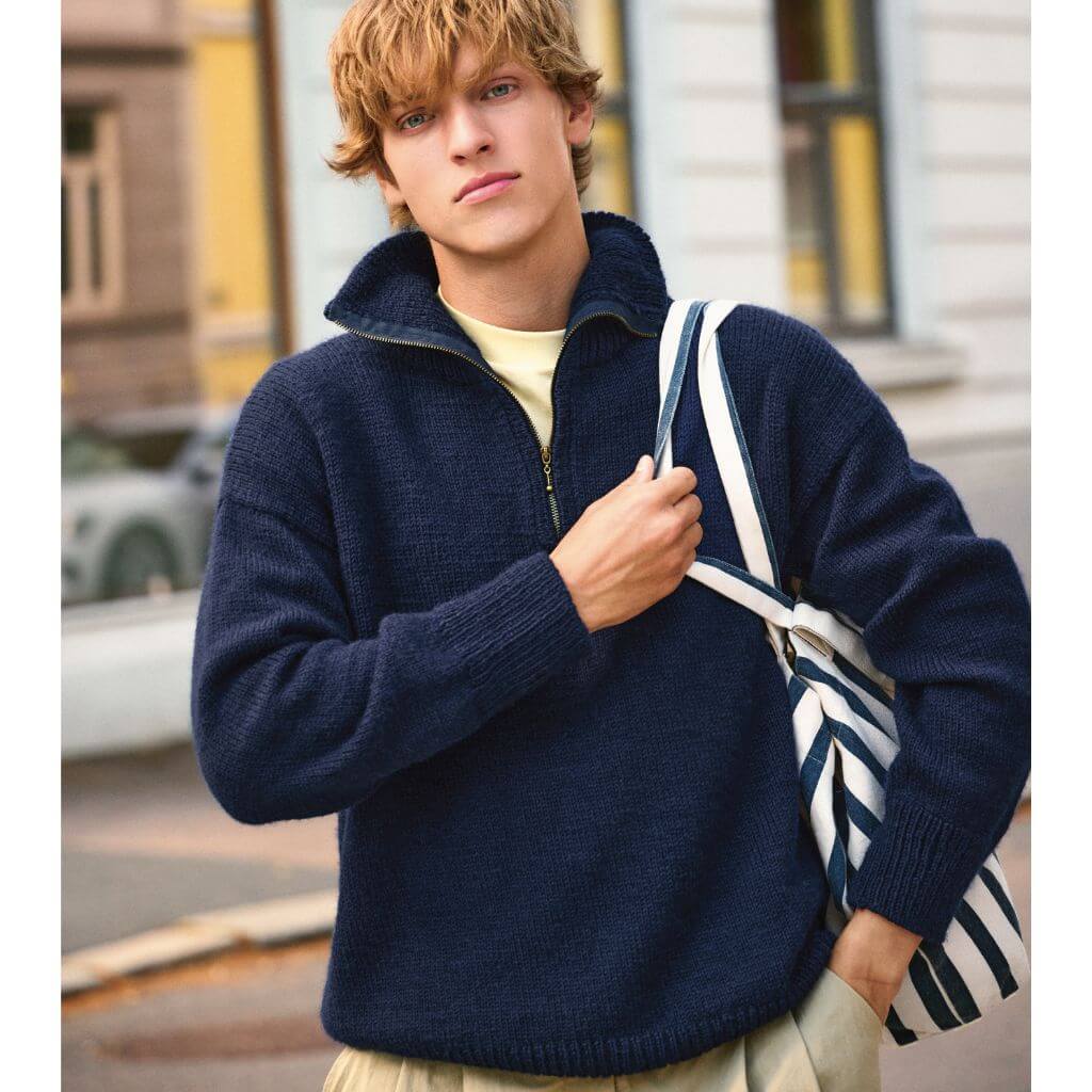 Sandnes Garn Pattern Herren Pullover Matthew Sweater Strickanleitung - Sandnes Garn (Heft) Lieblingsgarn