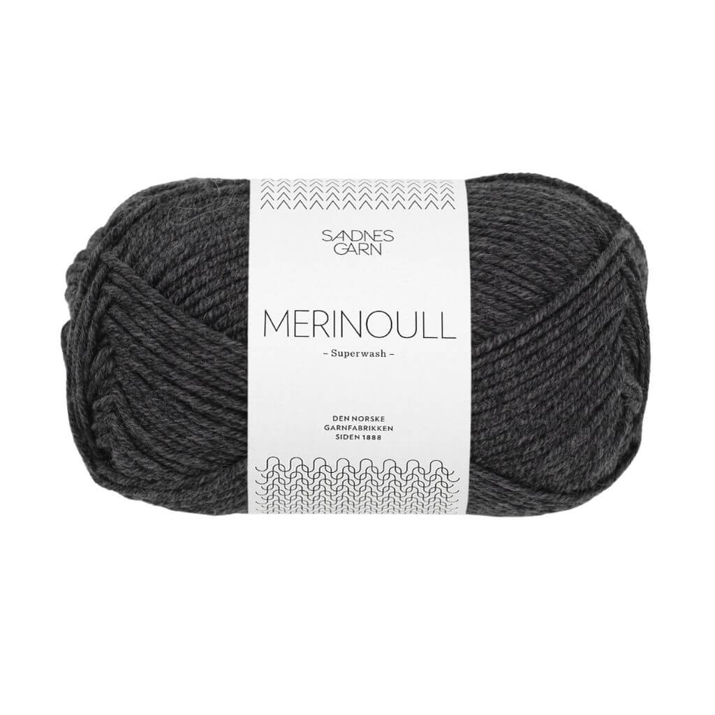 Sandnes Garn 1055 - Mørk Gråmelert Sandnes Garn Merinoull - 50g Lieblingsgarn