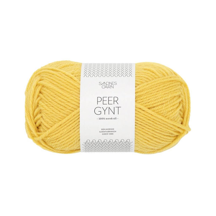 Sandnes Garn 2016  -solgul Sandnes Garn Peer Gynt 50 g - Reine Schurwolle Lieblingsgarn