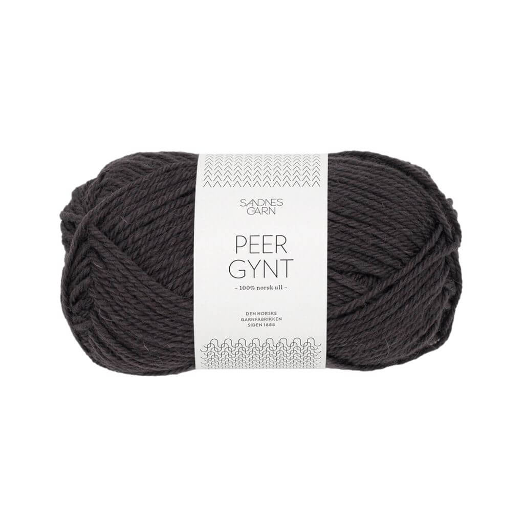 Sandnes Garn 3800 - Bristol Black Sandnes Garn Peer Gynt 50 g - Reine Schurwolle Lieblingsgarn
