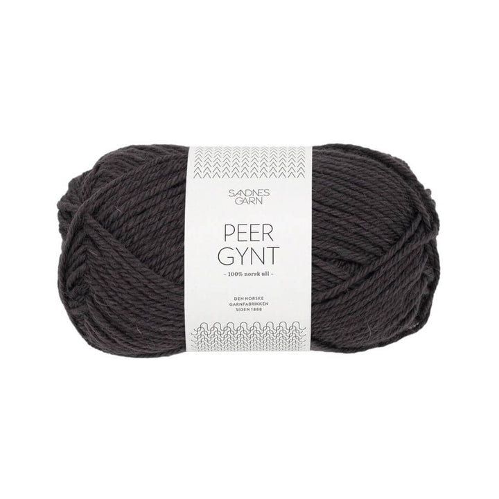 Sandnes Garn 3800 - Bristol Black Sandnes Garn Peer Gynt 50 g - Reine Schurwolle Lieblingsgarn