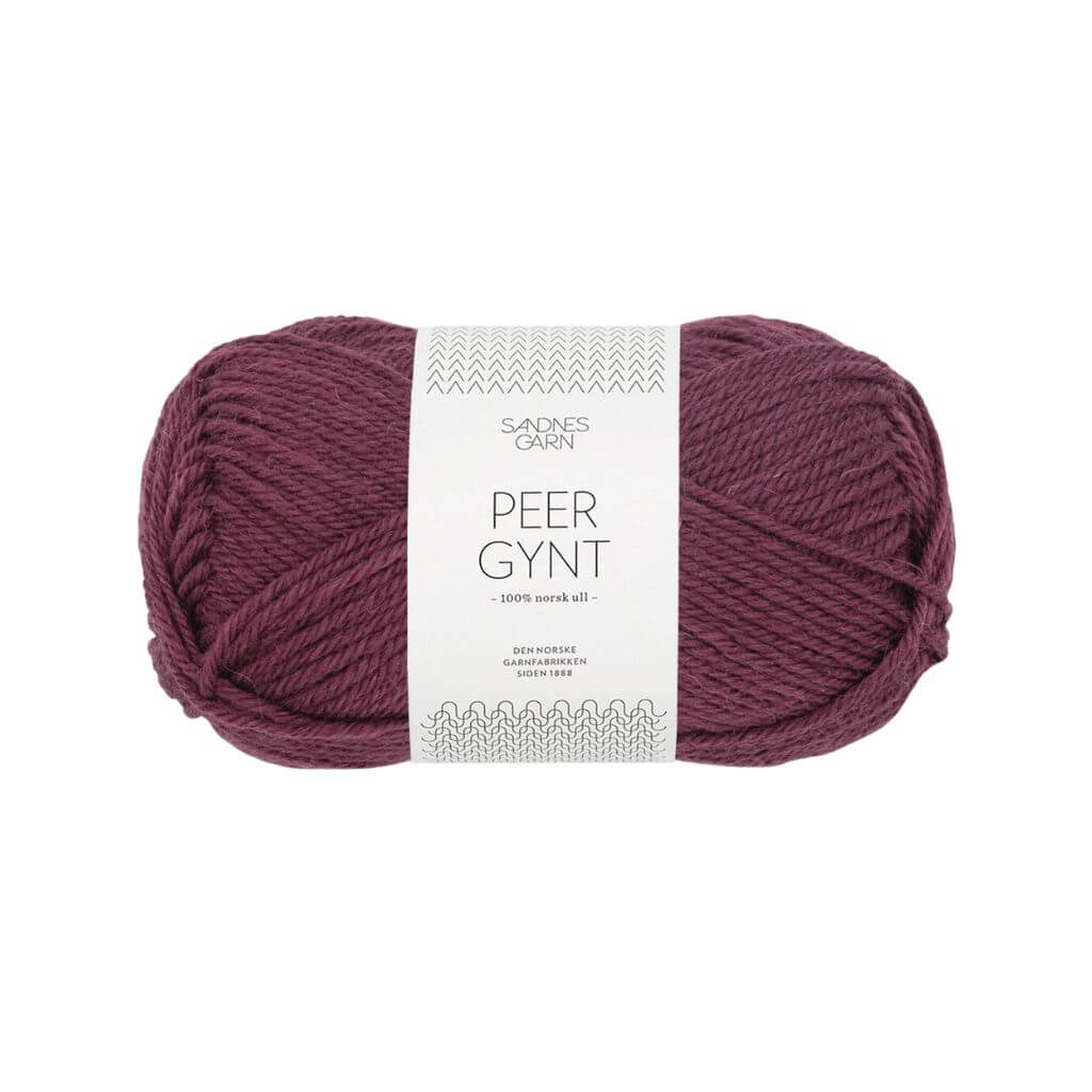 Sandnes Garn 4363 - Vinrod Sandnes Garn Peer Gynt 50 g - Reine Schurwolle Lieblingsgarn