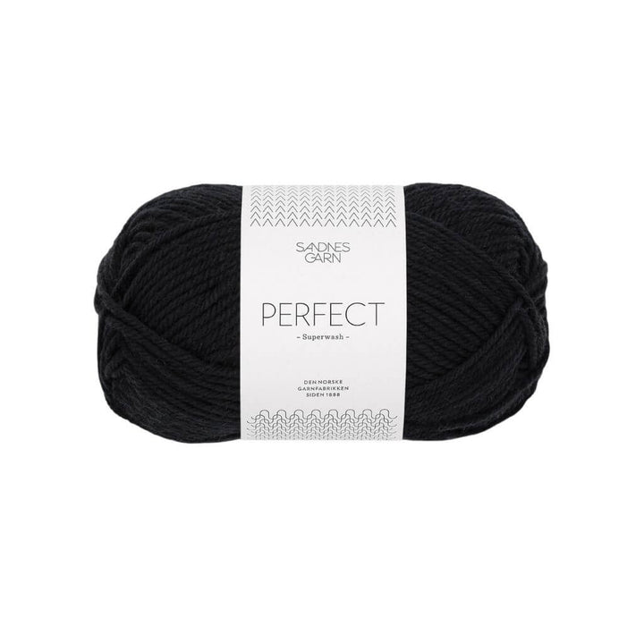 Sandnes Garn 1099 - Svart Sandnes Garn Perfect 50g Lieblingsgarn