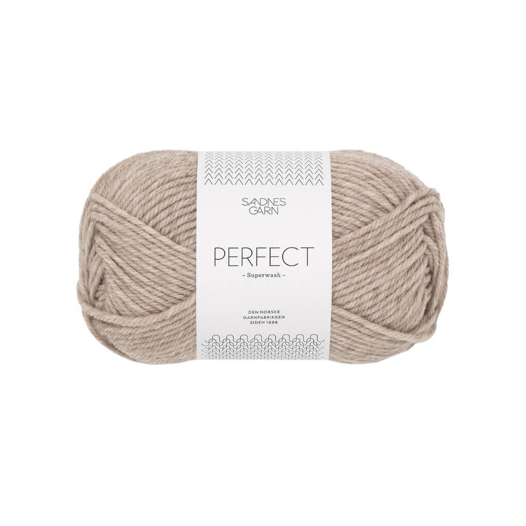 Sandnes Garn 2650 - Lys Beigmelert Sandnes Garn Perfect 50g Lieblingsgarn