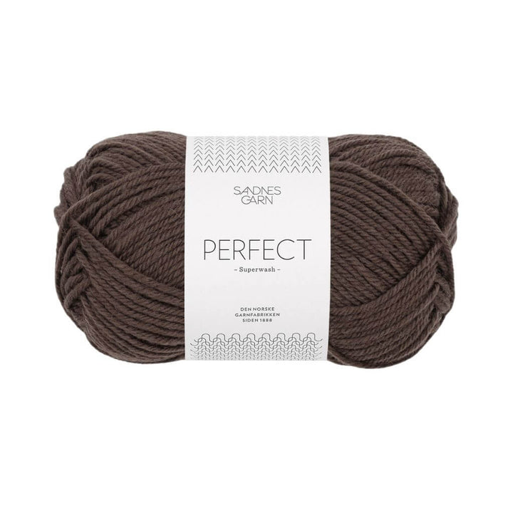 Sandnes Garn 3880 - mork sjokolade Sandnes Garn Perfect 50g Lieblingsgarn