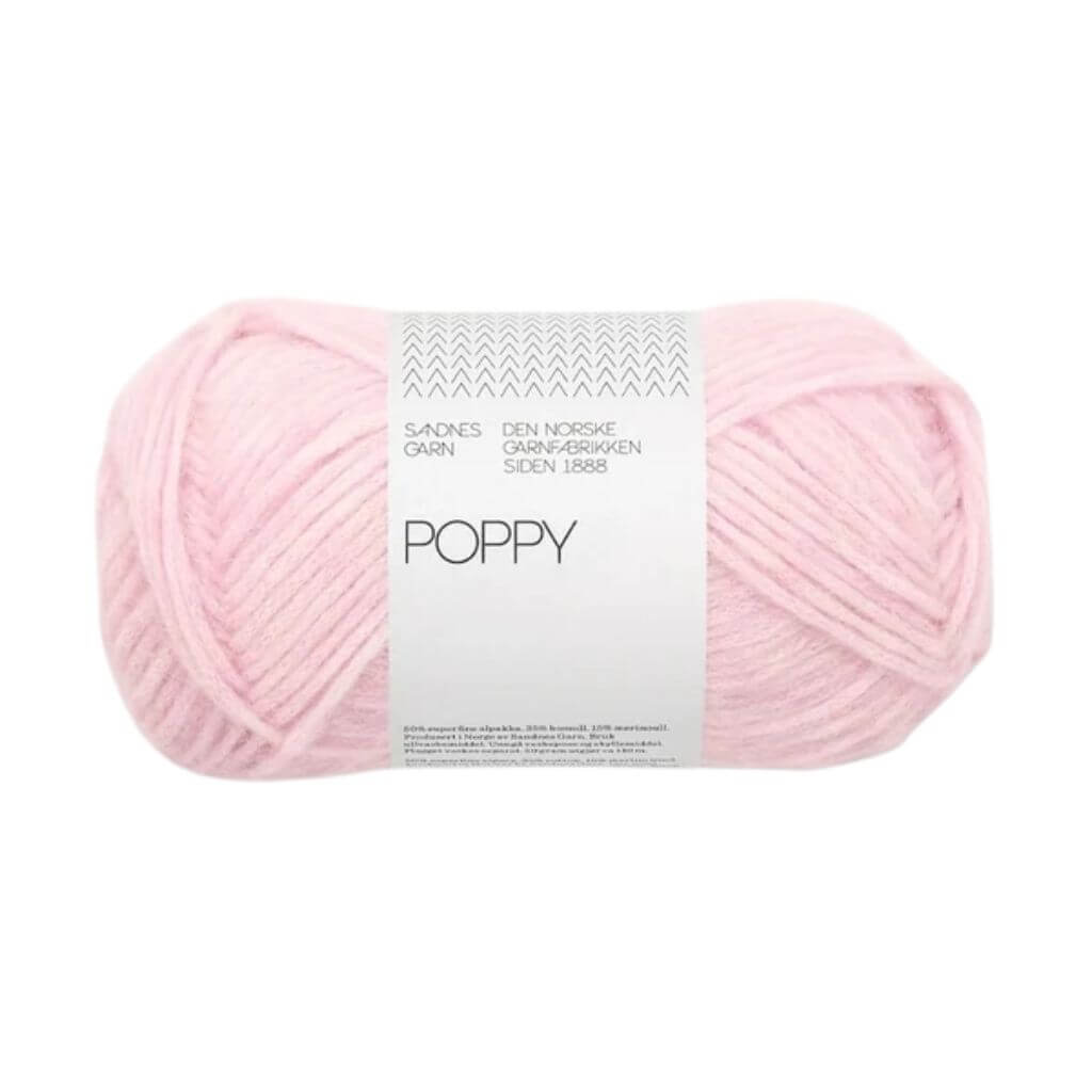 Sandnes Garn Poppy, Farbe 4511  ballet rose – Alpaka, Baumwolle und Merino bei Lieblingsgarn