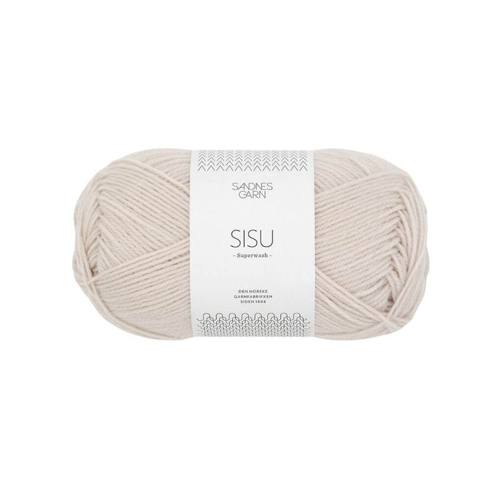Sandnes Garn 2319 - Lys Kalk Sandnes Garn Sisu 50 g - Sockenwolle Superwash Lieblingsgarn