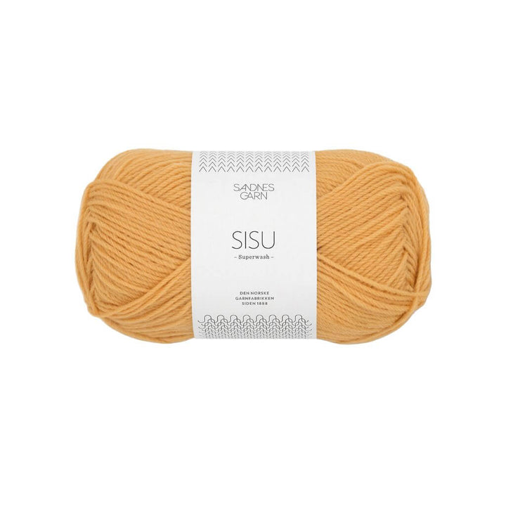 Sandnes Garn 2325 - Honning Gul Sandnes Garn Sisu 50 g - Sockenwolle Superwash Lieblingsgarn