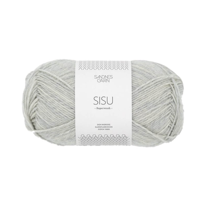 Sandnes Garn 1032 - Lys Gråmel Sandnes Garn Sisu 50 g - Sockenwolle Superwash Lieblingsgarn