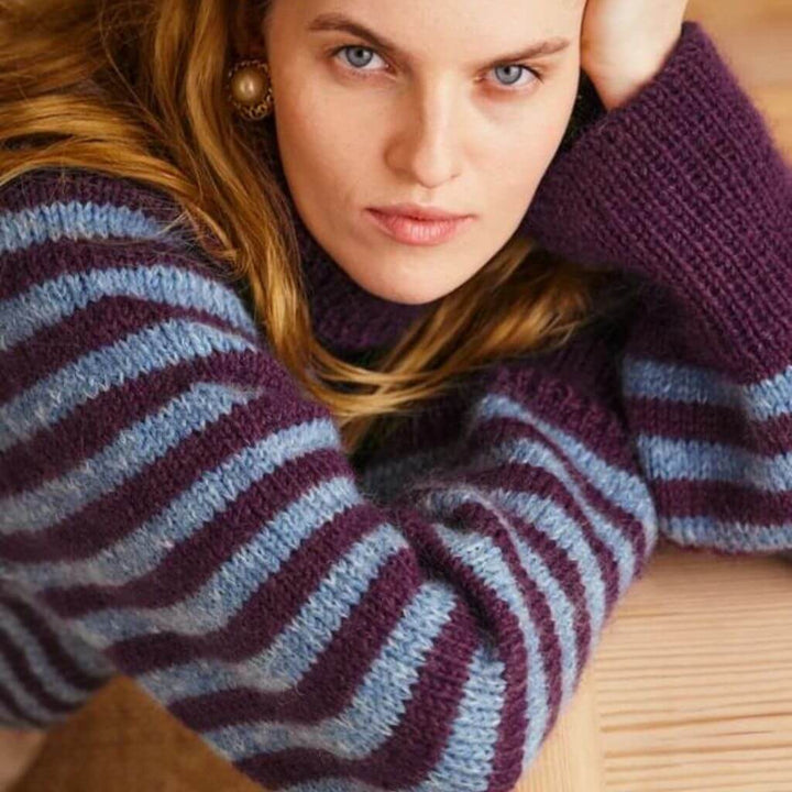 Sandnes Garn Pattern Gestreifter Pullover South Sweater Strickanleitung - Sandnes Garn (Heft) Lieblingsgarn