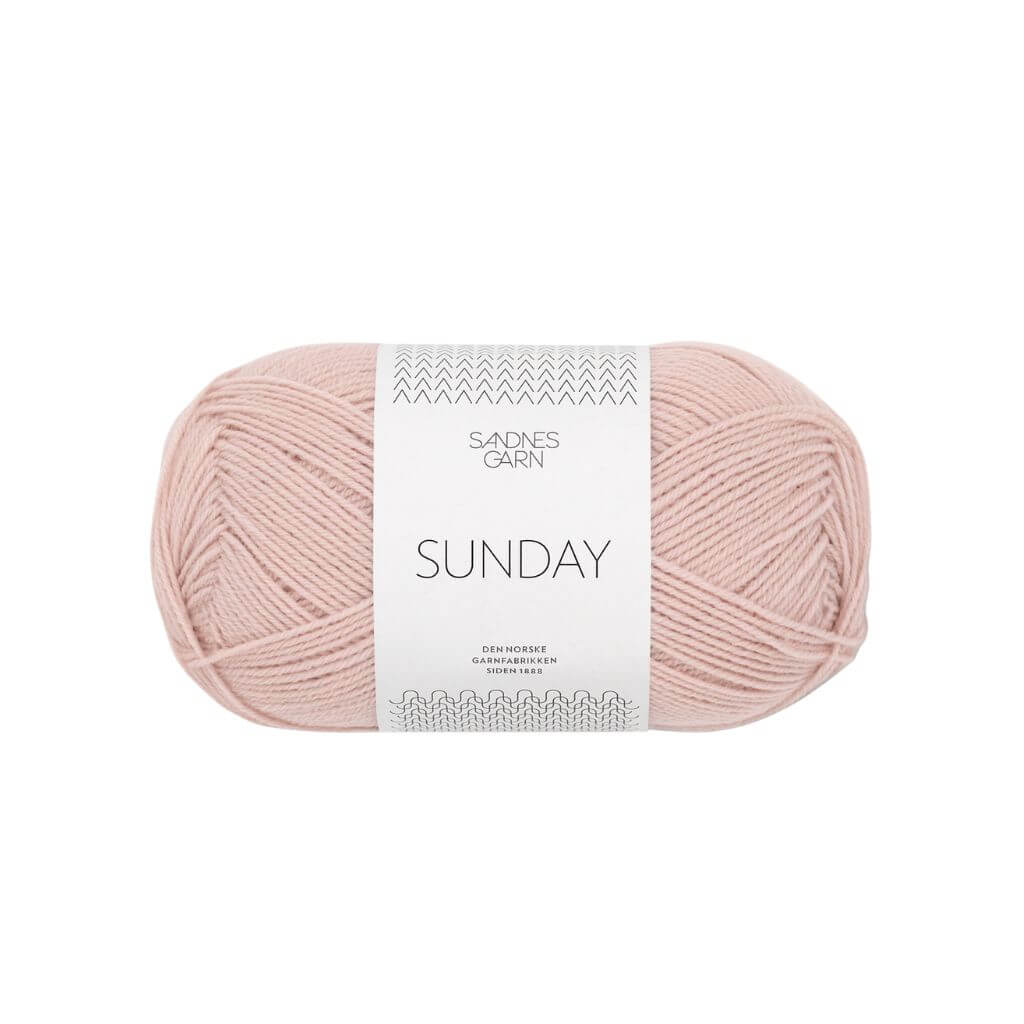 Sandnes Garn 3511 - Pudder Rosa Sandnes Garn Sunday - 50g Lieblingsgarn