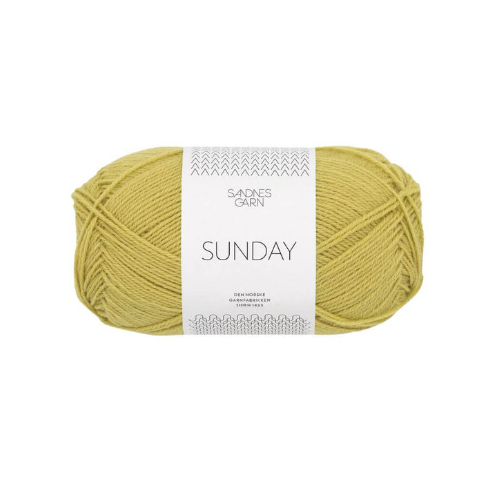 Sandnes Garn Sunday - 50g 9825 - Sunny Lime Lieblingsgarn