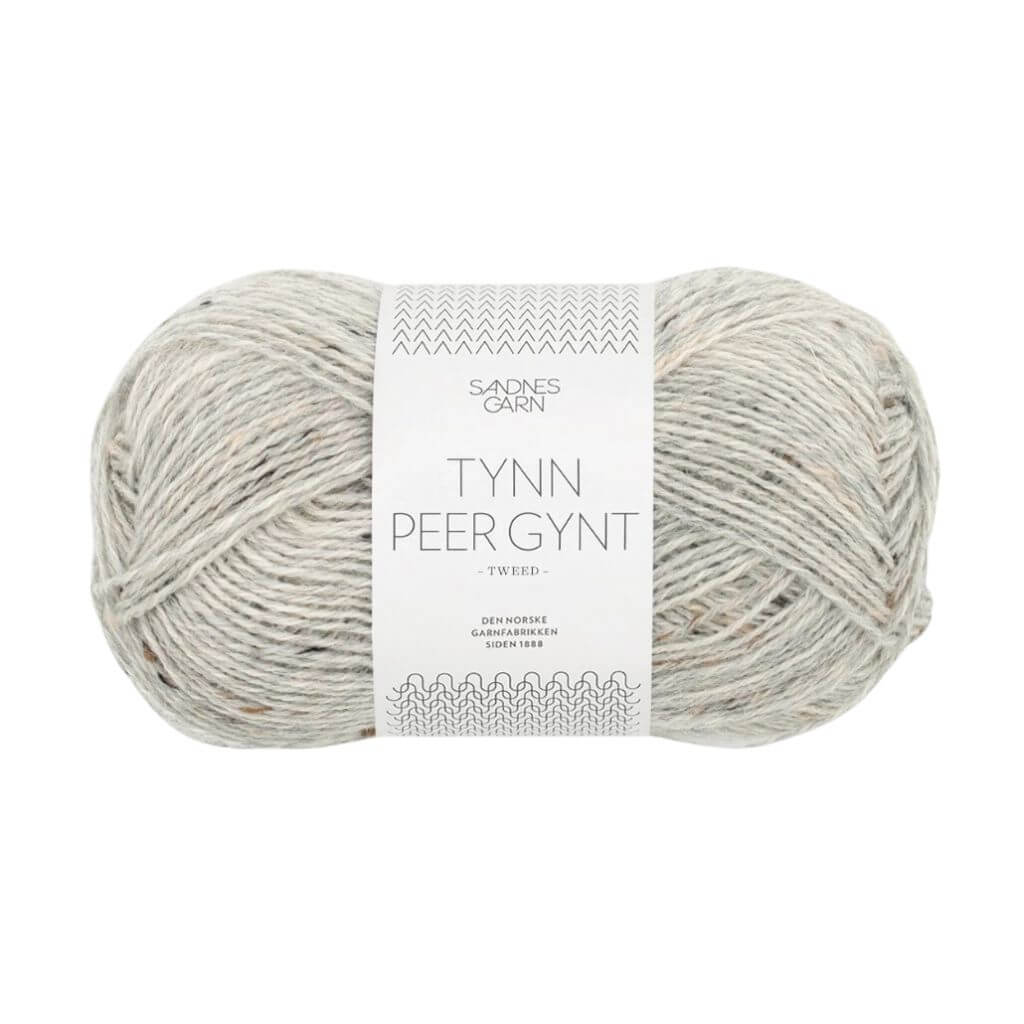 Sandnes Garn 1034 - lys gramelert natur tweed Sandnes Garn Tynn Peer Gynt Lieblingsgarn