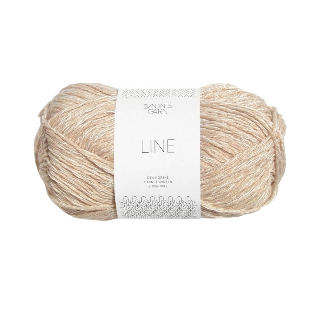 Sandnes Garn 3011 - Mandelhvit Sandnes Garn Line - 50g Lieblingsgarn