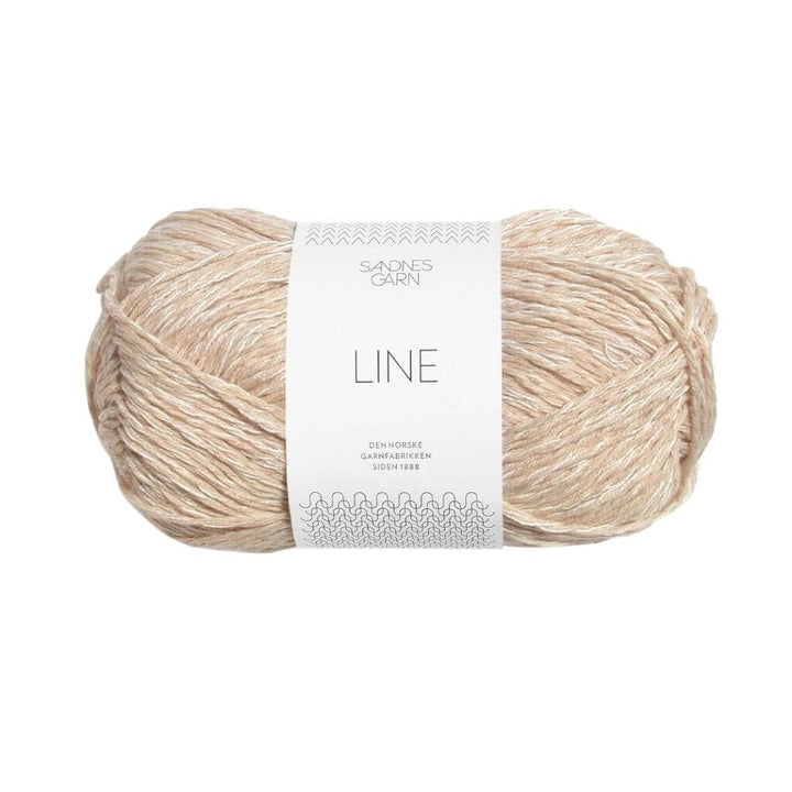 Sandnes Garn 3011 - Mandelhvit Sandnes Garn Line - 50g Lieblingsgarn