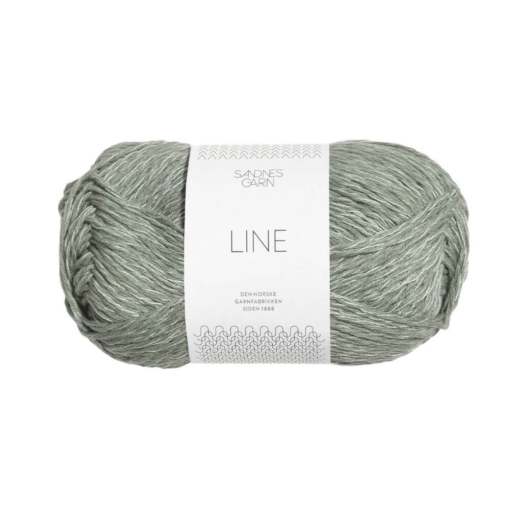 Sandnes Garn 8521 - Støvet Lys Grønn Sandnes Garn Line - 50g Lieblingsgarn