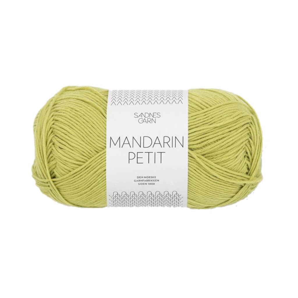 Sandnes Garn Mandarin Petit 50g 9825 - Sunny Lime Lieblingsgarn