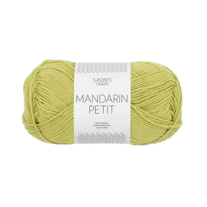 Sandnes Garn Mandarin Petit 50g 9825 - Sunny Lime Lieblingsgarn