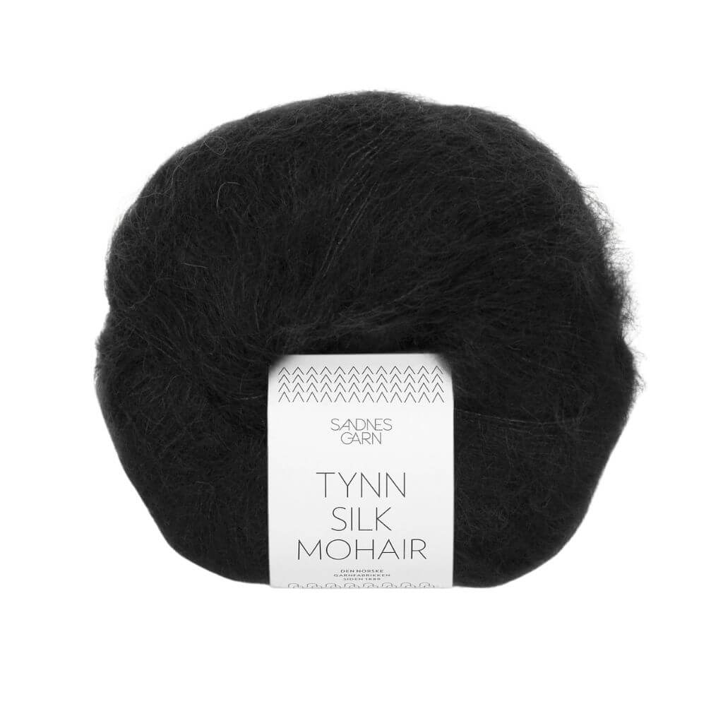 Sandnes Garn 1099 - Sort Sandnes Garn Tynn Silk Mohair Lieblingsgarn