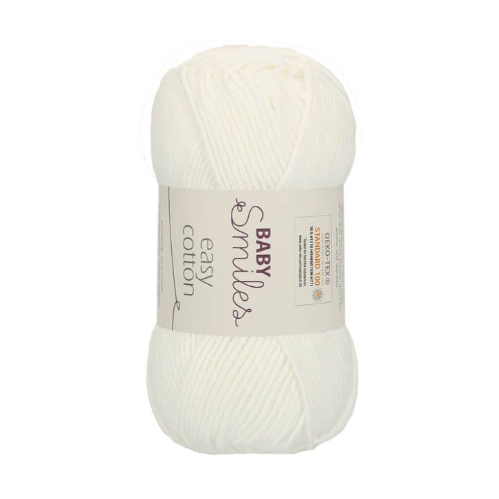 Schachenmayr 1001 - Weiß Schachenmayr Baby Smiles Easy Cotton 50g - Babywolle Lieblingsgarn