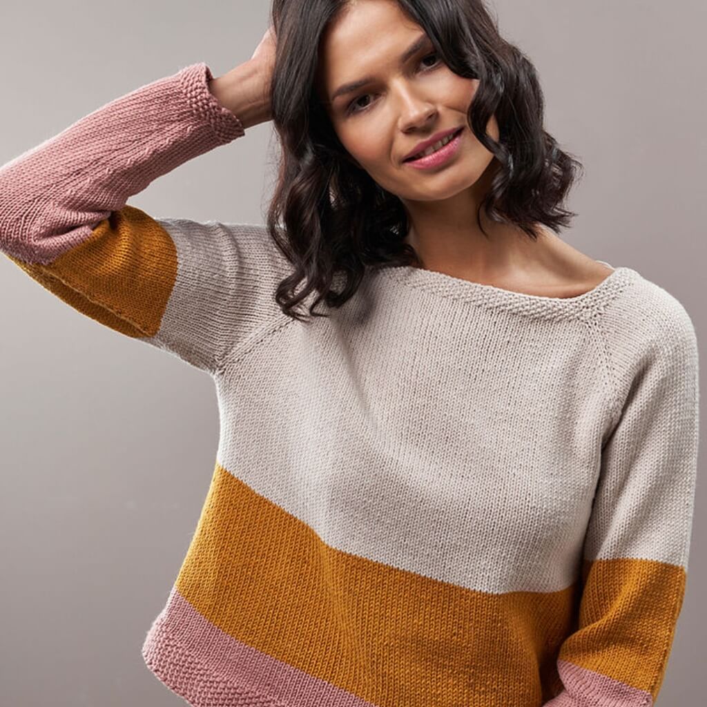Schachenmayr Damen-Pullover Madita Strickset - Schachenmayr (PDF) Lieblingsgarn
