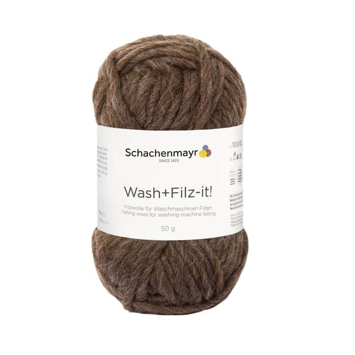 Schachenmayr 33 - Grizzly Schachenmayr Wash+Filz-it! Filzwolle 50g Lieblingsgarn