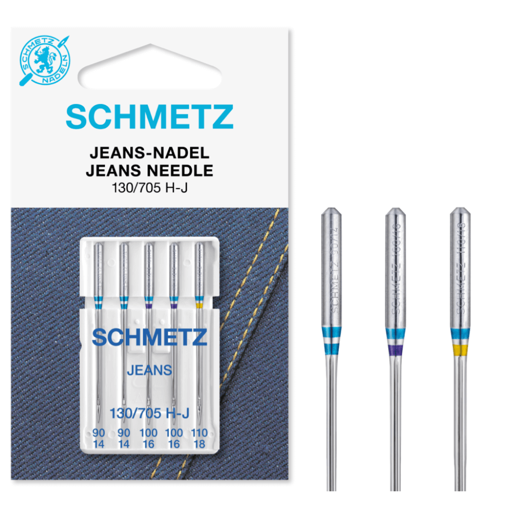 Schmetz Sortiert 90-110 Schmetz 130/705 Jeans Nähmaschinennadeln Lieblingsgarn