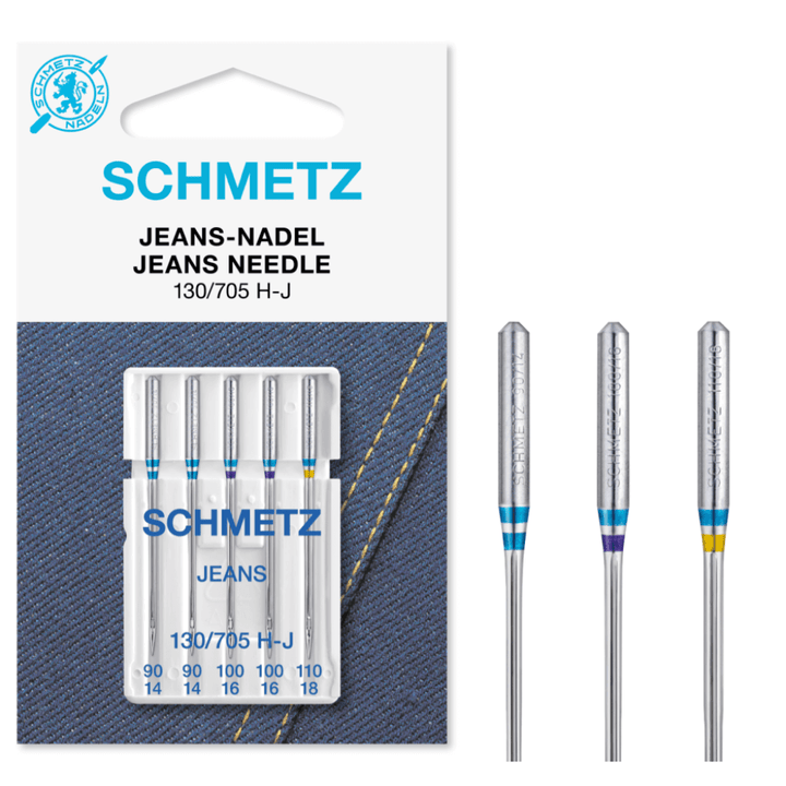 Schmetz Sortiert 90-110 Schmetz 130/705 Jeans Nähnadeln Lieblingsgarn