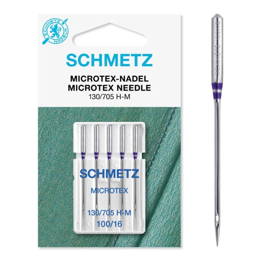 Schmetz 100 Schmetz 130/705 H-M Microtex Nähnadeln Lieblingsgarn