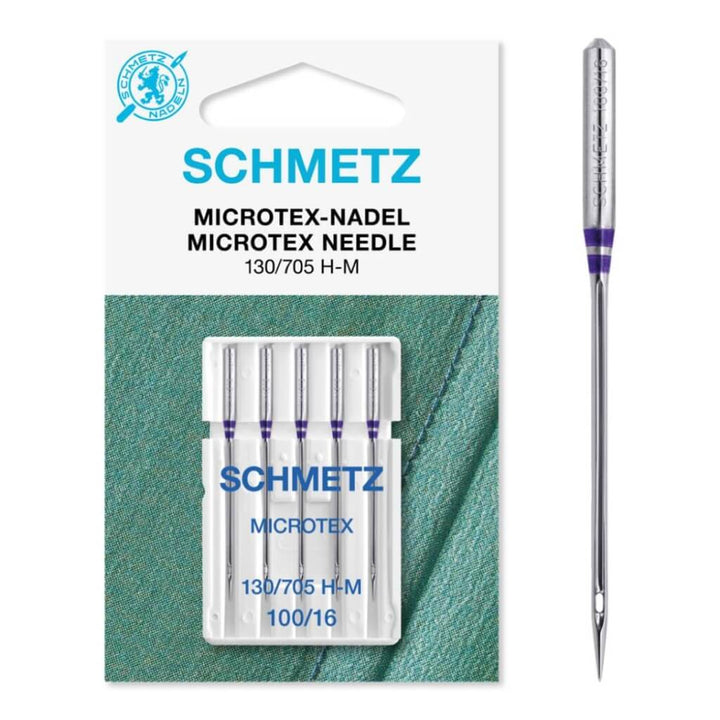 Schmetz 100 Schmetz 130/705 H-M Microtex Nähnadeln Lieblingsgarn