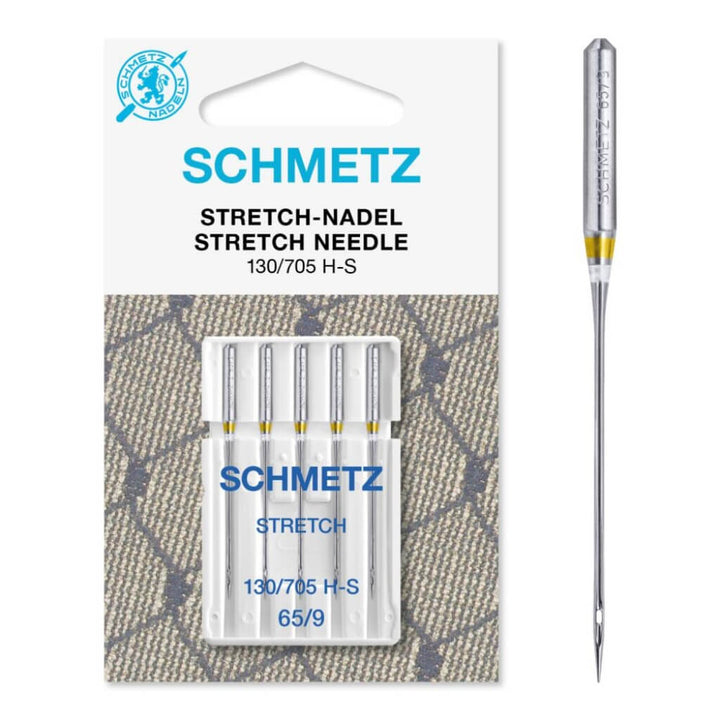 Schmetz 65/09 Schmetz Nähmaschinennadeln Stretch 130/705 H-S Lieblingsgarn