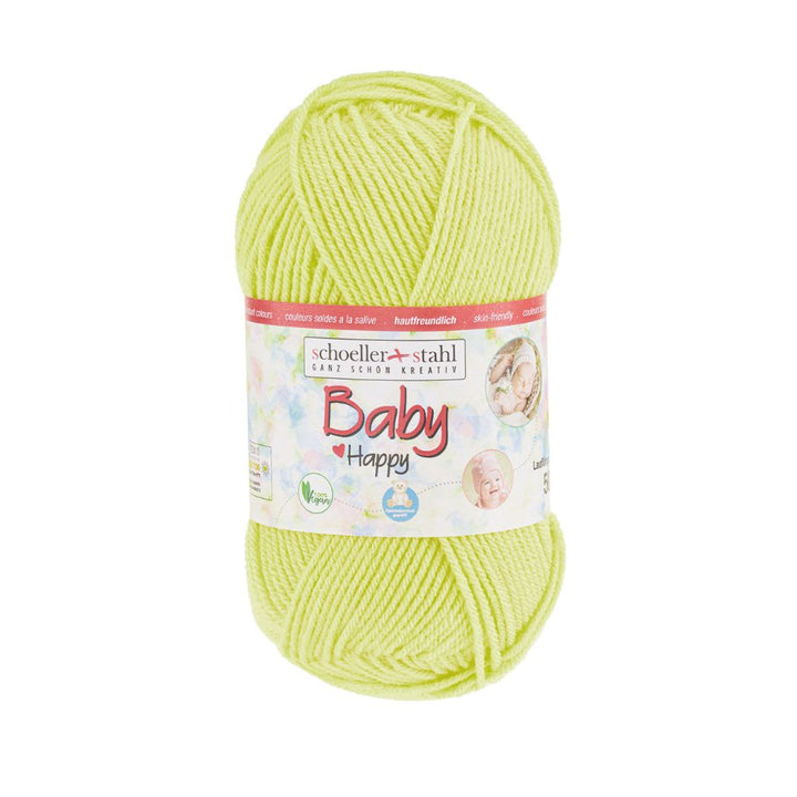 Schoeller + Stahl 18 - Pistazie Schoeller+Stahl Baby Happy 50g Lieblingsgarn
