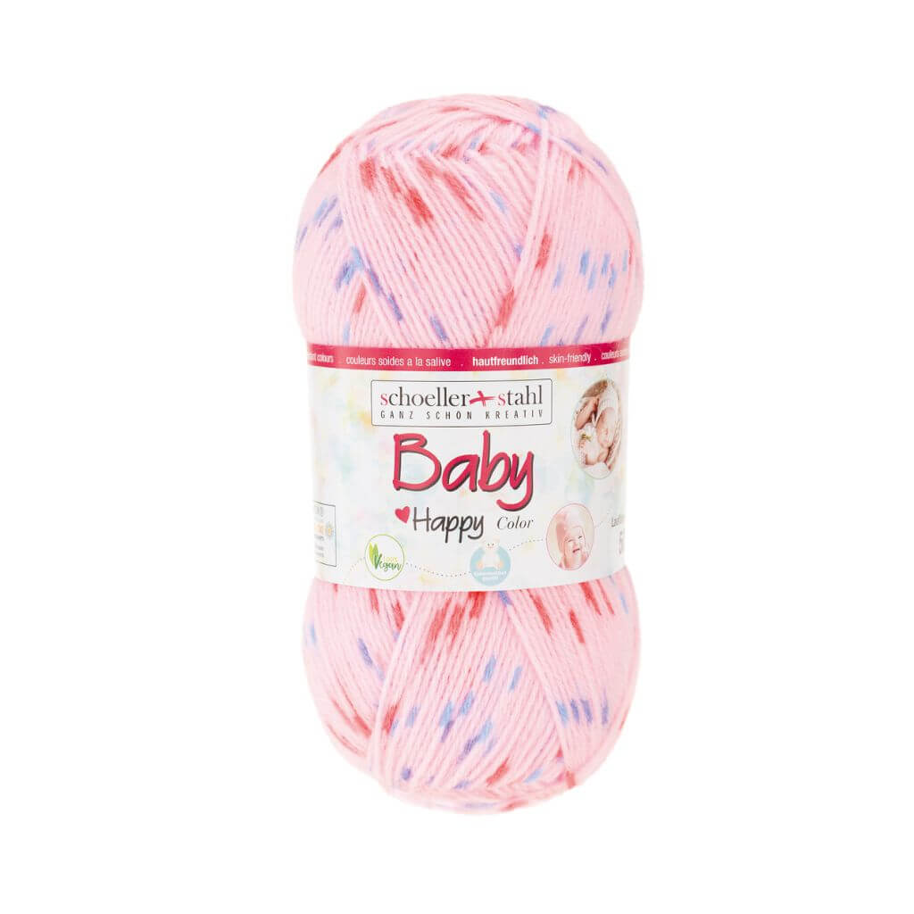 Schoeller + Stahl 114 - Bluete Schoeller+Stahl Baby Happy Color 50g Lieblingsgarn