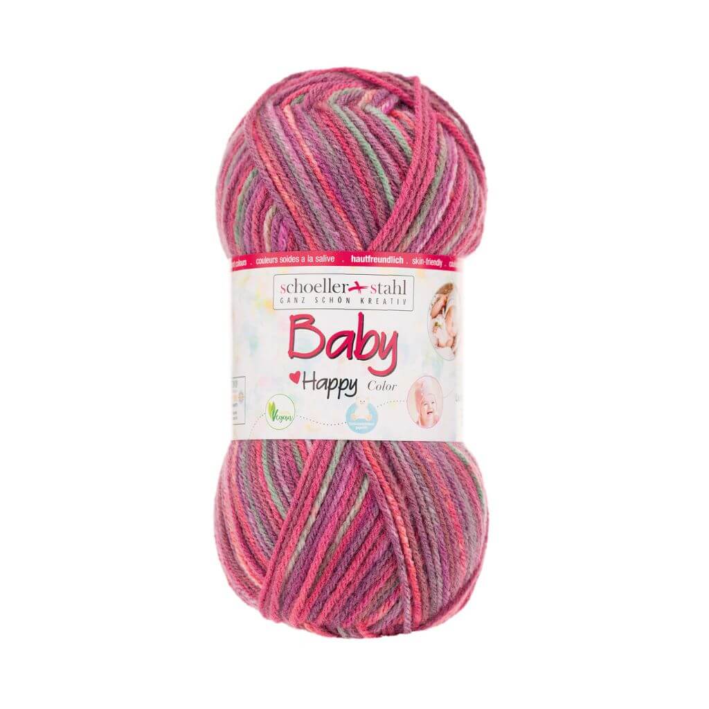Schoeller + Stahl 120 - Anemone Schoeller+Stahl Baby Happy Color 50g Lieblingsgarn