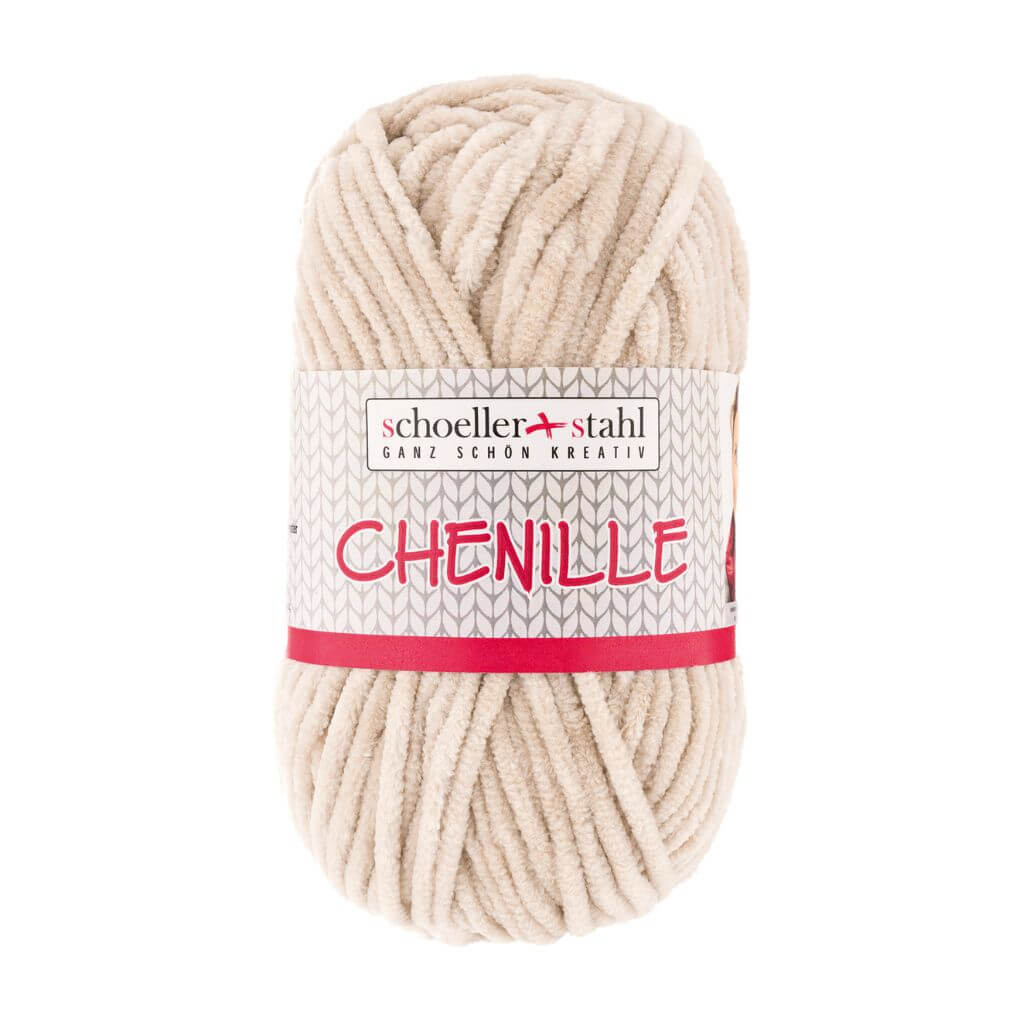 Schoeller + Stahl 02 - Sand Schoeller + Stahl Chenille 100g Lieblingsgarn