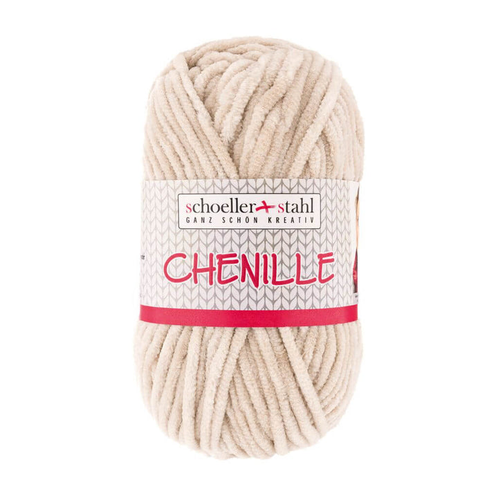 Schoeller + Stahl 02 - Sand Schoeller + Stahl Chenille 100g Lieblingsgarn